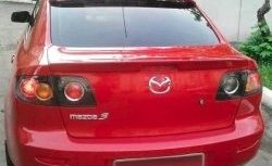 4 599 р. Козырёк на заднее стекло CT v2 Mazda 3/Axela BK дорестайлинг седан (2003-2006) (Неокрашенный)  с доставкой в г. Кемерово. Увеличить фотографию 3