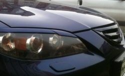 3 189 р. Решётка радиатора Корнер  Mazda 3/Axela  BK (2003-2006) дорестайлинг седан (Неокрашенная)  с доставкой в г. Кемерово. Увеличить фотографию 2