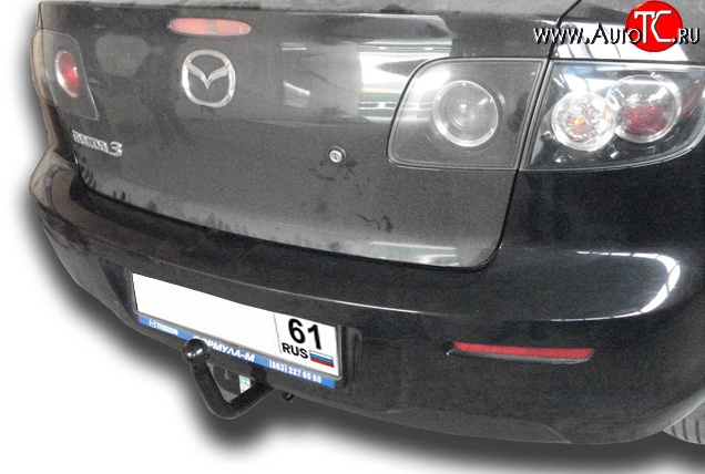 7 019 р. Фаркоп NovLine Mazda 3/Axela BK дорестайлинг, хэтчбэк (2003-2006)  с доставкой в г. Кемерово