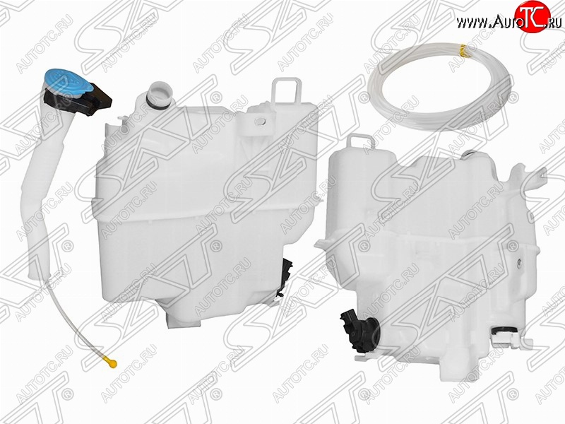 4 399 р. Бачок омывателей SAT (с горловиной, 1 мотором и датчик уровня, большой, пр-во Тайвань)  Mazda 3/Axela  BM - 6  GJ  с доставкой в г. Кемерово
