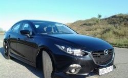 Рамка гос. номера Style Mazda 3/Axela  BM (2013-2016) дорестайлинг седан