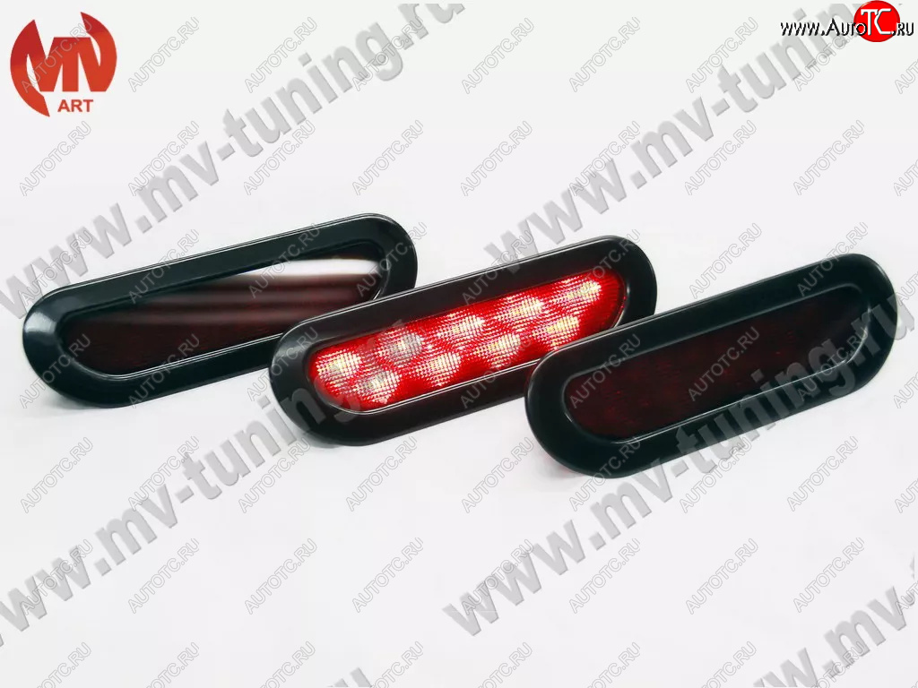 2 699 р. Стоп-сигнал в диффузор F1 Style (LED) MV-Tuning  Mazda 3/Axela  BM (2013-2019) дорестайлинг седан, рестайлинг седан  с доставкой в г. Кемерово