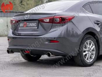 2 699 р. Стоп-сигнал в диффузор F1 Style (LED) MV-Tuning  Mazda 3/Axela  BM (2013-2019) дорестайлинг седан, рестайлинг седан  с доставкой в г. Кемерово. Увеличить фотографию 2