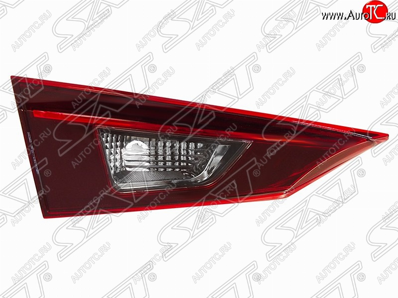 2 199 р. Левый фонарь в крышку багажника SAT Mazda 3/Axela BM дорестайлинг седан (2013-2016)  с доставкой в г. Кемерово