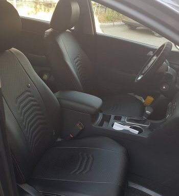 8 249 р. Чехлы для сидений Lord Autofashion Денвер (экокожа) Mazda 3/Axela BM дорестайлинг, хэтчбэк (2013-2016) (Чёрный, вставка чёрная)  с доставкой в г. Кемерово. Увеличить фотографию 4