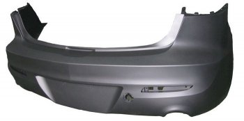 41 999 р. Задний бампер SAT SPORT  Mazda 3/Axela  BL (2009-2013) дорестайлинг седан, рестайлинг седан (Неокрашенный)  с доставкой в г. Кемерово. Увеличить фотографию 2