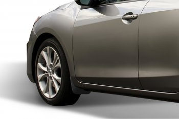 4 799 р. Брызговики Frosch (optimum, в коробке)  Mazda 3/Axela  BL (2011-2013) рестайлинг седан (Задние)  с доставкой в г. Кемерово. Увеличить фотографию 2