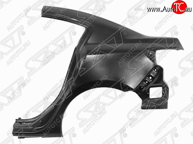9 199 р. Левое заднее крыло SAT Mazda 3/Axela BL дорестайлинг седан (2009-2011)  с доставкой в г. Кемерово