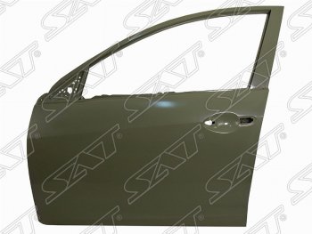 6 499 р. Левая дверь передняя SAT Mazda 3/Axela BL дорестайлинг седан (2009-2011) (Неокрашенная)  с доставкой в г. Кемерово. Увеличить фотографию 1