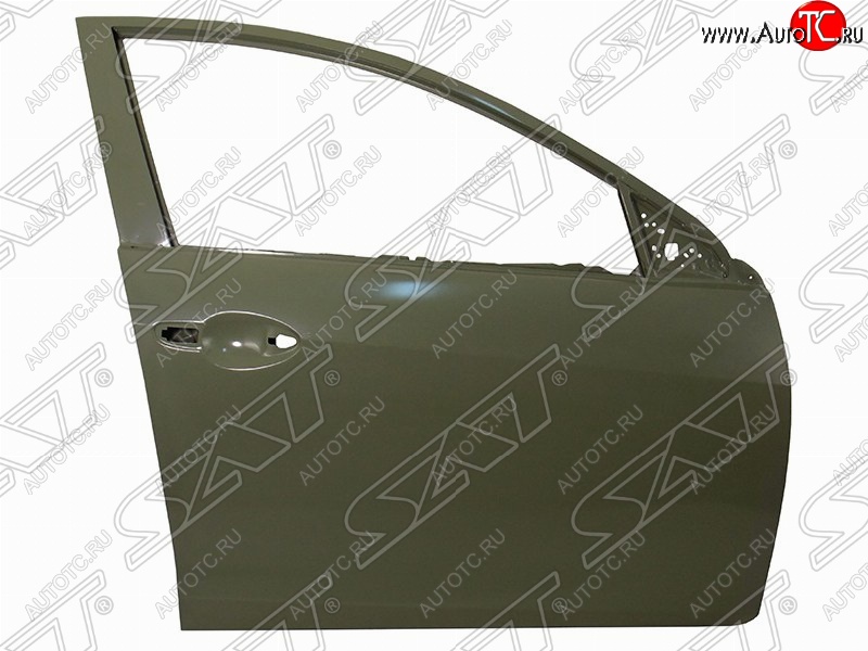 6 499 р. Правая дверь передняя SAT  Mazda 3/Axela  BL (2009-2013) дорестайлинг седан, дорестайлинг, хэтчбэк 5 дв., рестайлинг седан, рестайлинг, хэтчбэк (Неокрашенная)  с доставкой в г. Кемерово