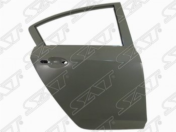5 999 р. Правая дверь задняя SAT Mazda 3/Axela BL дорестайлинг седан (2009-2011) (Неокрашенная)  с доставкой в г. Кемерово. Увеличить фотографию 1
