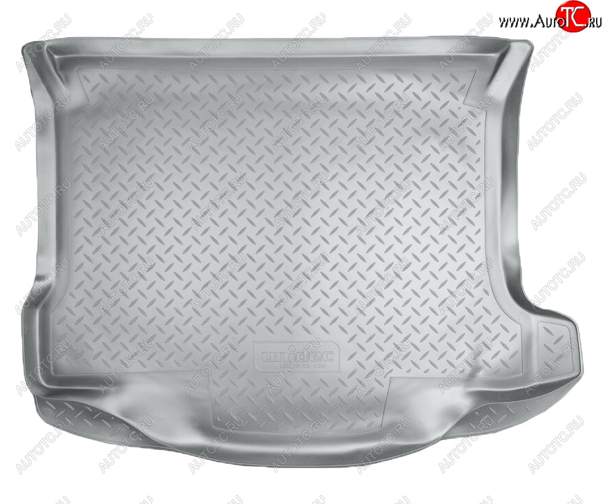 2 199 р. Коврик багажника Norplast  Mazda 3/Axela  BL (2009-2013) дорестайлинг седан, рестайлинг седан (Цвет: серый)  с доставкой в г. Кемерово