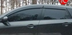 999 р. Комплект дефлекторов окон (ветровиков) 4 шт. Russtal Mazda 3/Axela BL дорестайлинг, хэтчбэк 5 дв. (2009-2011)  с доставкой в г. Кемерово. Увеличить фотографию 1