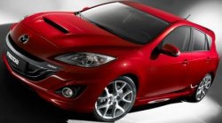 4 899 р. Пороги накладки KNIGHT SPORTS Mazda 3/Axela BL дорестайлинг, хэтчбэк 5 дв. (2009-2011) (Неокрашенные)  с доставкой в г. Кемерово. Увеличить фотографию 2