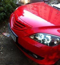 3 189 р. Решётка радиатора Корнер  Mazda 3/Axela  BK (2006-2009) рестайлинг, хэтчбэк (Неокрашенная)  с доставкой в г. Кемерово. Увеличить фотографию 2