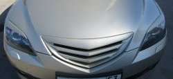 3 189 р. Решётка радиатора Корнер  Mazda 3/Axela  BK (2006-2009) рестайлинг, хэтчбэк (Неокрашенная)  с доставкой в г. Кемерово. Увеличить фотографию 3
