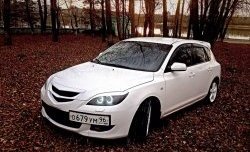 3 189 р. Решётка радиатора (спорт) Style (сетка)  Mazda 3/Axela  BK (2003-2006) дорестайлинг, хэтчбэк (Неокрашенная)  с доставкой в г. Кемерово. Увеличить фотографию 5