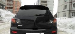 3 499 р. Спойлер Style v2  Mazda 3/Axela  BK (2003-2009) дорестайлинг, хэтчбэк, рестайлинг, хэтчбэк (Неокрашенный)  с доставкой в г. Кемерово. Увеличить фотографию 12