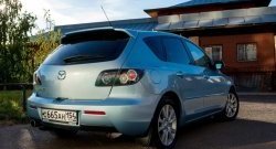 3 499 р. Спойлер Style v2  Mazda 3/Axela  BK (2003-2009) дорестайлинг, хэтчбэк, рестайлинг, хэтчбэк (Неокрашенный)  с доставкой в г. Кемерово. Увеличить фотографию 13