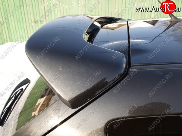 5 649 р. Спойлер Style v3 (трех ногий)  Mazda 3/Axela  BK (2003-2009) дорестайлинг, хэтчбэк, рестайлинг, хэтчбэк (Неокрашенный)  с доставкой в г. Кемерово
