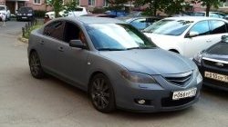 Решётка радиатора (рестайл) Style (полоска) Mazda 3/Axela  BK (2006-2009) рестайлинг седан