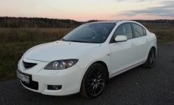 3 189 р. Решётка радиатора (рестайл) Style v2 (сетка)  Mazda 3/Axela  BK (2006-2009) рестайлинг седан (Неокрашенная)  с доставкой в г. Кемерово. Увеличить фотографию 6