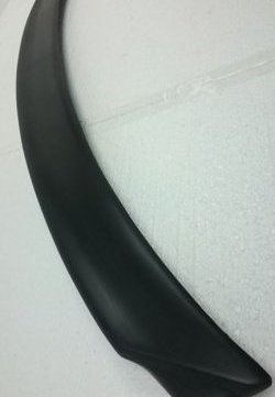 3 479 р. Лип спойлер Узкий  Mazda 3/Axela  BK (2003-2006) дорестайлинг седан (Неокрашенный)  с доставкой в г. Кемерово. Увеличить фотографию 2