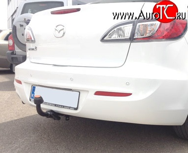 4 949 р. Фаркоп NovLine Mazda 3/Axela BL дорестайлинг седан (2009-2011)  с доставкой в г. Кемерово