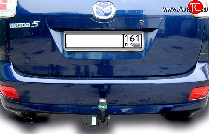 59 999 р. Фаркоп Лидер Плюс Mazda 5 (2005-2010) (Без электропакета)  с доставкой в г. Кемерово
