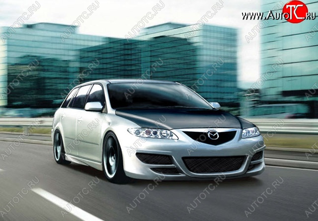 28 999 р. Передний бампер МК1 Mazda 6 GG седан дорестайлинг (2002-2005)  с доставкой в г. Кемерово