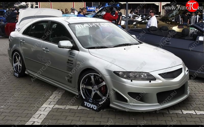16 999 р. Пороги накладки Weber Sport Mazda 6 GG седан дорестайлинг (2002-2005)  с доставкой в г. Кемерово