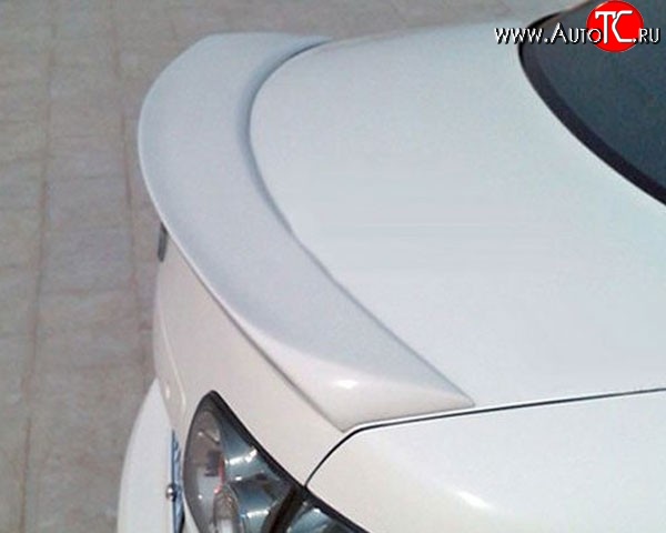 4 499 р. Лип спойлер M-VRS Mazda 6 GG седан дорестайлинг (2002-2005) (Неокрашенный)  с доставкой в г. Кемерово