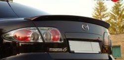4 749 р. Спойлер MPS  Mazda 6  GG (2002-2005) седан дорестайлинг (Неокрашенный)  с доставкой в г. Кемерово. Увеличить фотографию 3