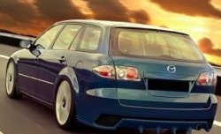 25 899 р. Задний бампер R1 Mazda 6 GG, GY универсал дорестайлинг (2002-2005)  с доставкой в г. Кемерово. Увеличить фотографию 1