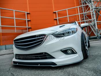 9 999 р. Решётка радиатора Tuning-Sport Mazda 6 GJ дорестайлинг седан (2012-2015) (Неокрашенная)  с доставкой в г. Кемерово. Увеличить фотографию 6
