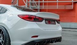 29 899 р. Крышка багажника Tuning-Sport v1  Mazda 6  GJ (2015-2025) 1-ый рестайлинг седан, 2-ой рестайлинг седан (Неокрашенная)  с доставкой в г. Кемерово. Увеличить фотографию 2