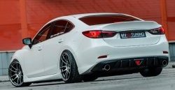 29 899 р. Крышка багажника Tuning-Sport v1  Mazda 6  GJ (2015-2025) 1-ый рестайлинг седан, 2-ой рестайлинг седан (Неокрашенная)  с доставкой в г. Кемерово. Увеличить фотографию 6