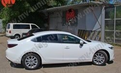 4 299 р. Козырёк на заднее стекло Sport Mazda 6 GJ дорестайлинг седан (2012-2015) (Неокрашенный)  с доставкой в г. Кемерово. Увеличить фотографию 5