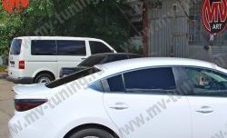 4 299 р. Козырёк на заднее стекло Sport Mazda 6 GJ дорестайлинг седан (2012-2015) (Неокрашенный)  с доставкой в г. Кемерово. Увеличить фотографию 7