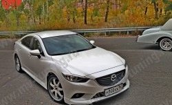 11 399 р. Пороги накладки SkyActivSport  Mazda 6  GJ (2012-2018) дорестайлинг седан, 1-ый рестайлинг седан (Неокрашенные)  с доставкой в г. Кемерово. Увеличить фотографию 2