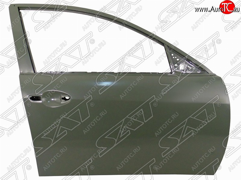 6 349 р. Правая дверь передняя SAT. Mazda 6 GH дорестайлинг лифтбэк (2007-2010) (Неокрашенная)  с доставкой в г. Кемерово