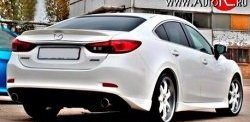 11 399 р. Пороги накладки SkyActivSport  Mazda 6  GJ (2012-2018) дорестайлинг седан, 1-ый рестайлинг седан (Неокрашенные)  с доставкой в г. Кемерово. Увеличить фотографию 5