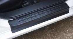1 739 р. Накладки порожков салона RA Mazda 6 GJ дорестайлинг седан (2012-2015) (Комплект (4 шт.))  с доставкой в г. Кемерово. Увеличить фотографию 4