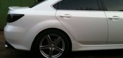 3 499 р. Лип спойлер Drive Mazda 6 GH дорестайлинг седан (2007-2010) (Неокрашенный)  с доставкой в г. Кемерово. Увеличить фотографию 2