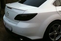 3 499 р. Лип спойлер Drive Mazda 6 GH дорестайлинг седан (2007-2010) (Неокрашенный)  с доставкой в г. Кемерово. Увеличить фотографию 5
