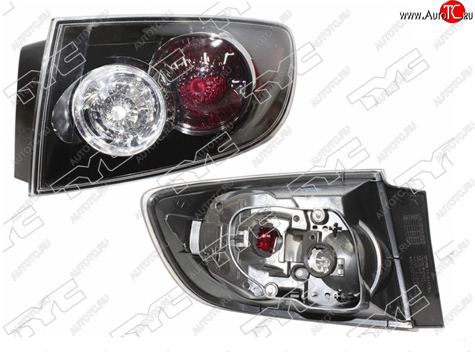 4 999 р. Правый фонарь задний TYC  Mazda 3/Axela  BK (2006-2009) рестайлинг седан  с доставкой в г. Кемерово