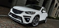 31 249 р. Передний бампер ADMIRATION BELTA Mazda CX-5 KE рестайлинг (2015-2017) (Неокрашенный)  с доставкой в г. Кемерово. Увеличить фотографию 2