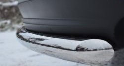 12 949 р. Одинарная защита заднего бампера из трубы диаметром 63 мм SLITKOFF  Mazda CX-5  KE (2011-2017) дорестайлинг, рестайлинг  с доставкой в г. Кемерово. Увеличить фотографию 4
