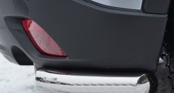 16 899 р. Защита заднего бампера (Ø63 мм уголки, нержавейка) SLITKOFF  Mazda CX-5  KE (2011-2017) дорестайлинг, рестайлинг  с доставкой в г. Кемерово. Увеличить фотографию 3