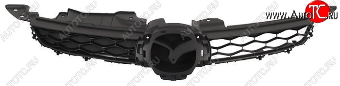 12 299 р. Решётка радиатора SAT (V-2,5) Mazda CX-7 ER рестайлинг (2010-2012) (Неокрашенная)  с доставкой в г. Кемерово